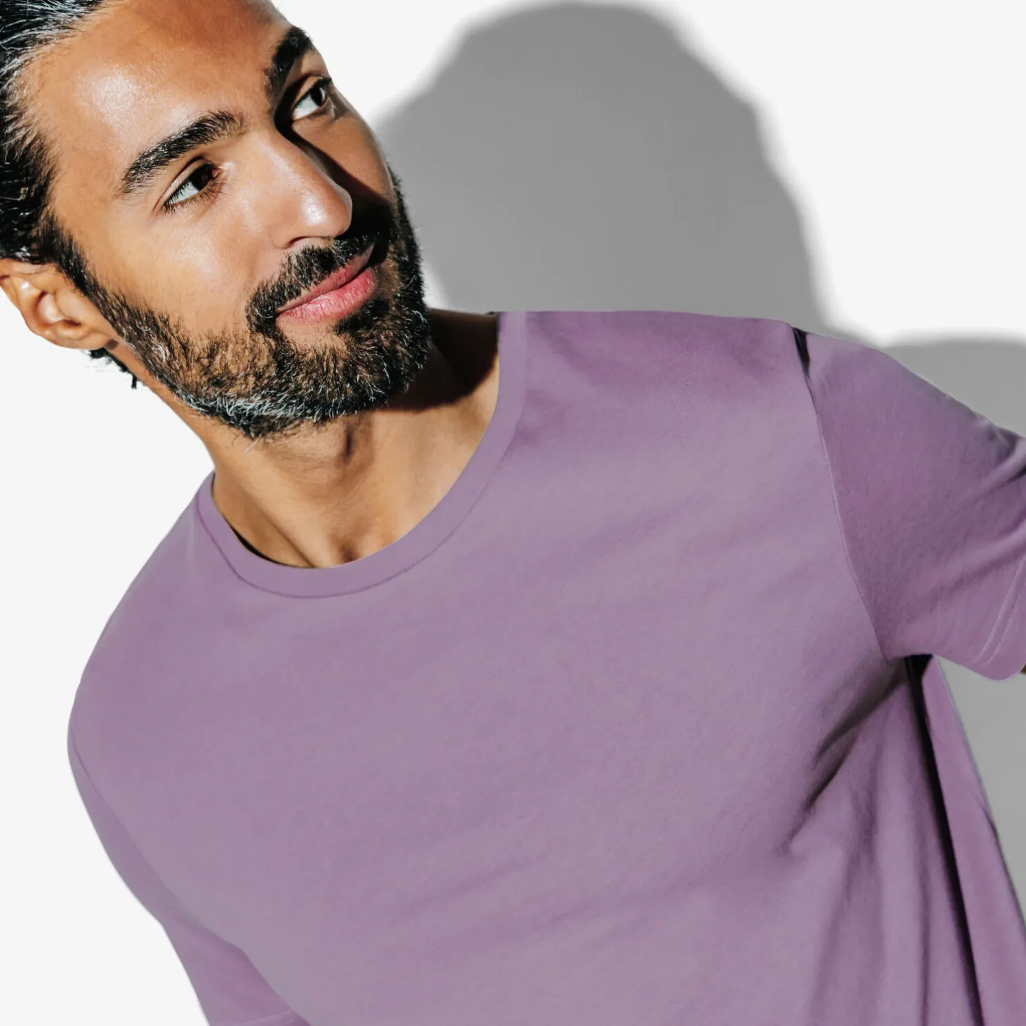 Basic T-shirt met ronde hals