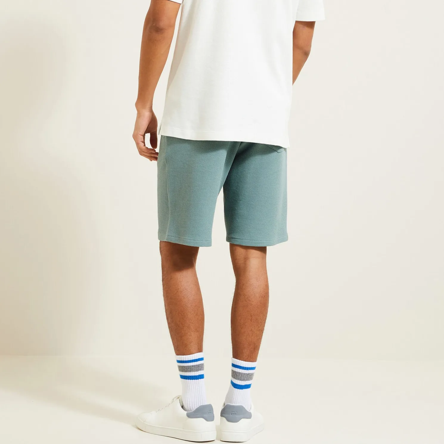 Bermuda in wafelfleece