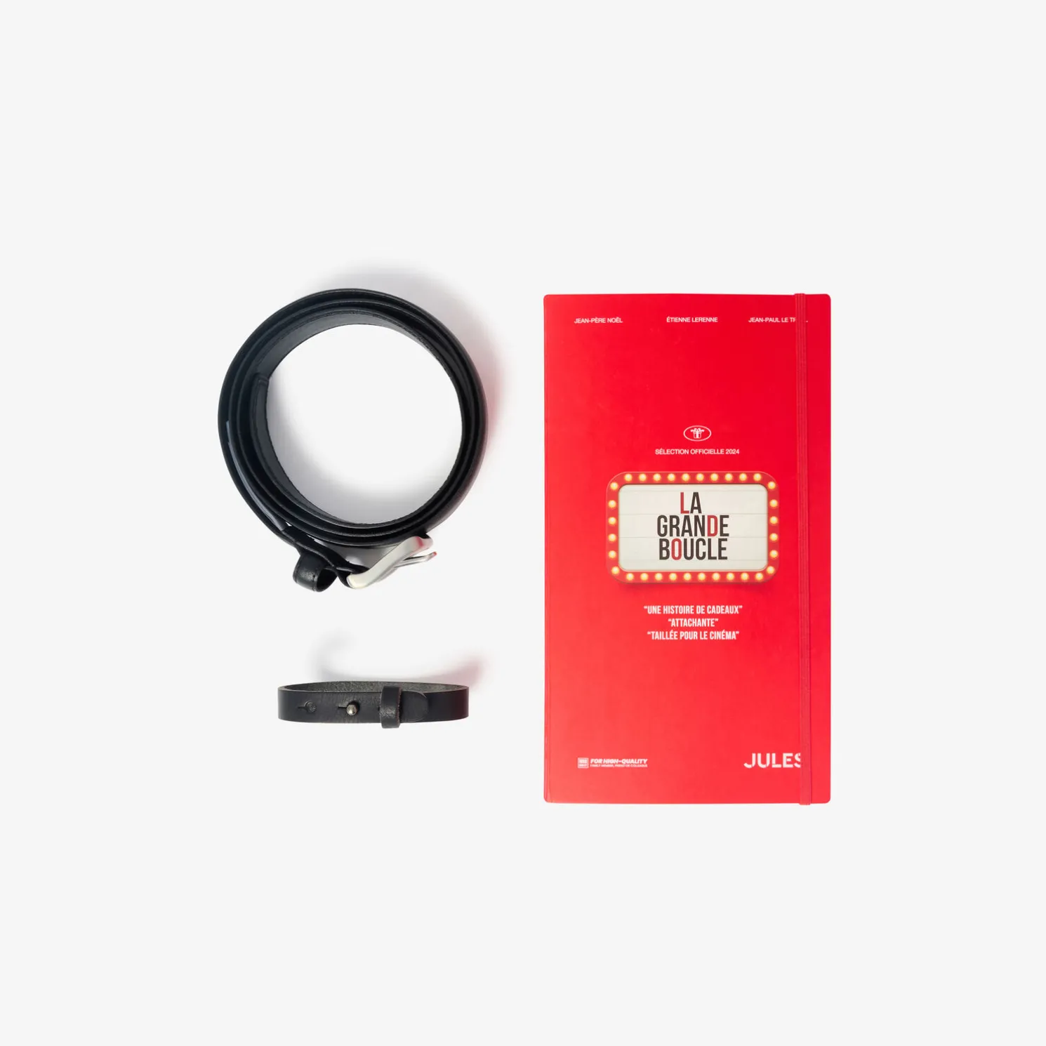 Box met riem en leren armband