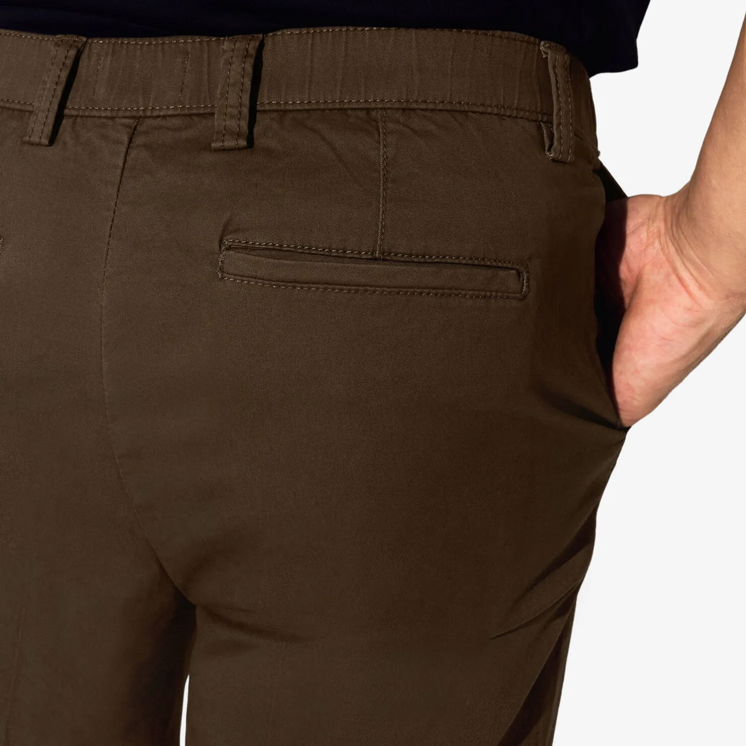 Brede broek in cargostijl