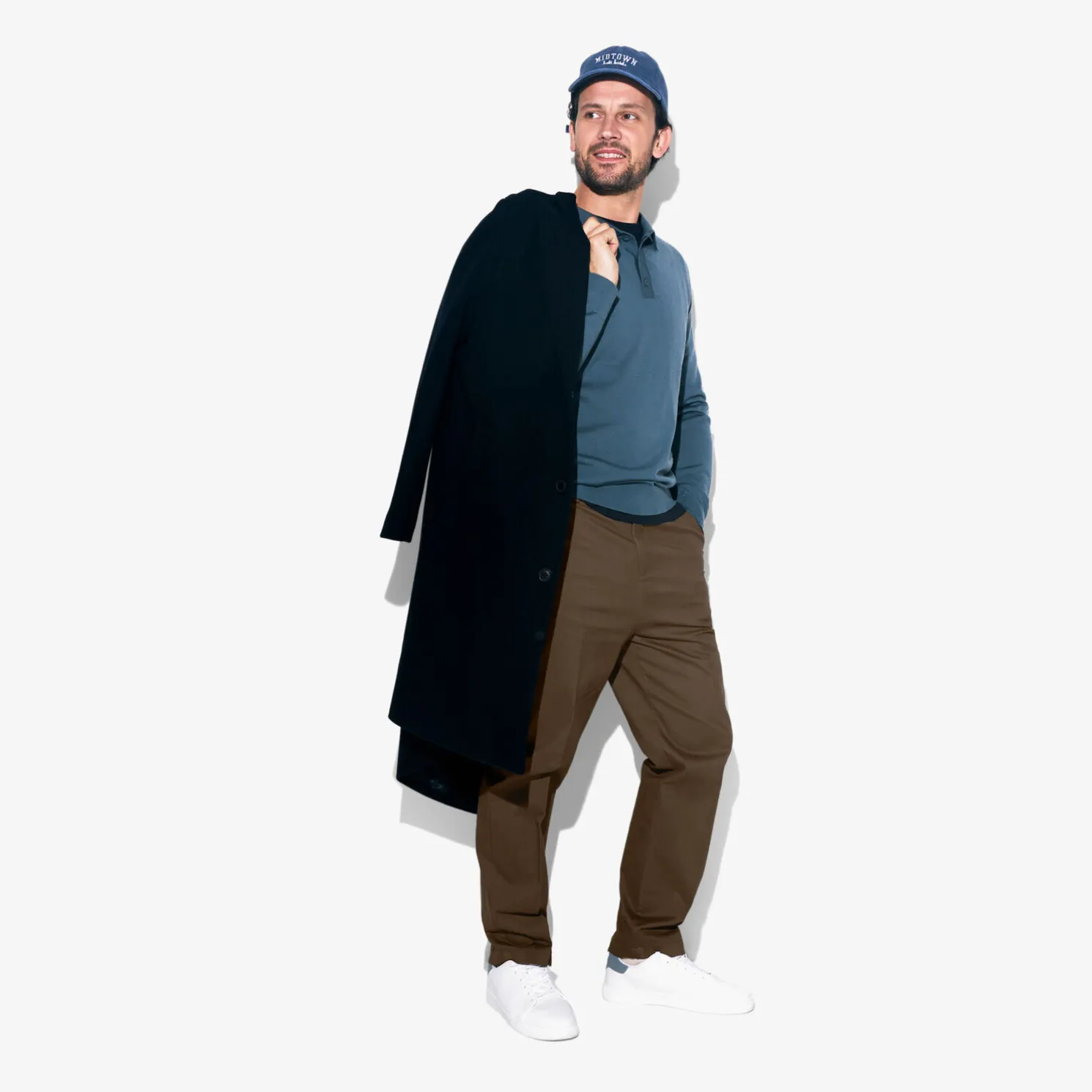 Brede broek in cargostijl