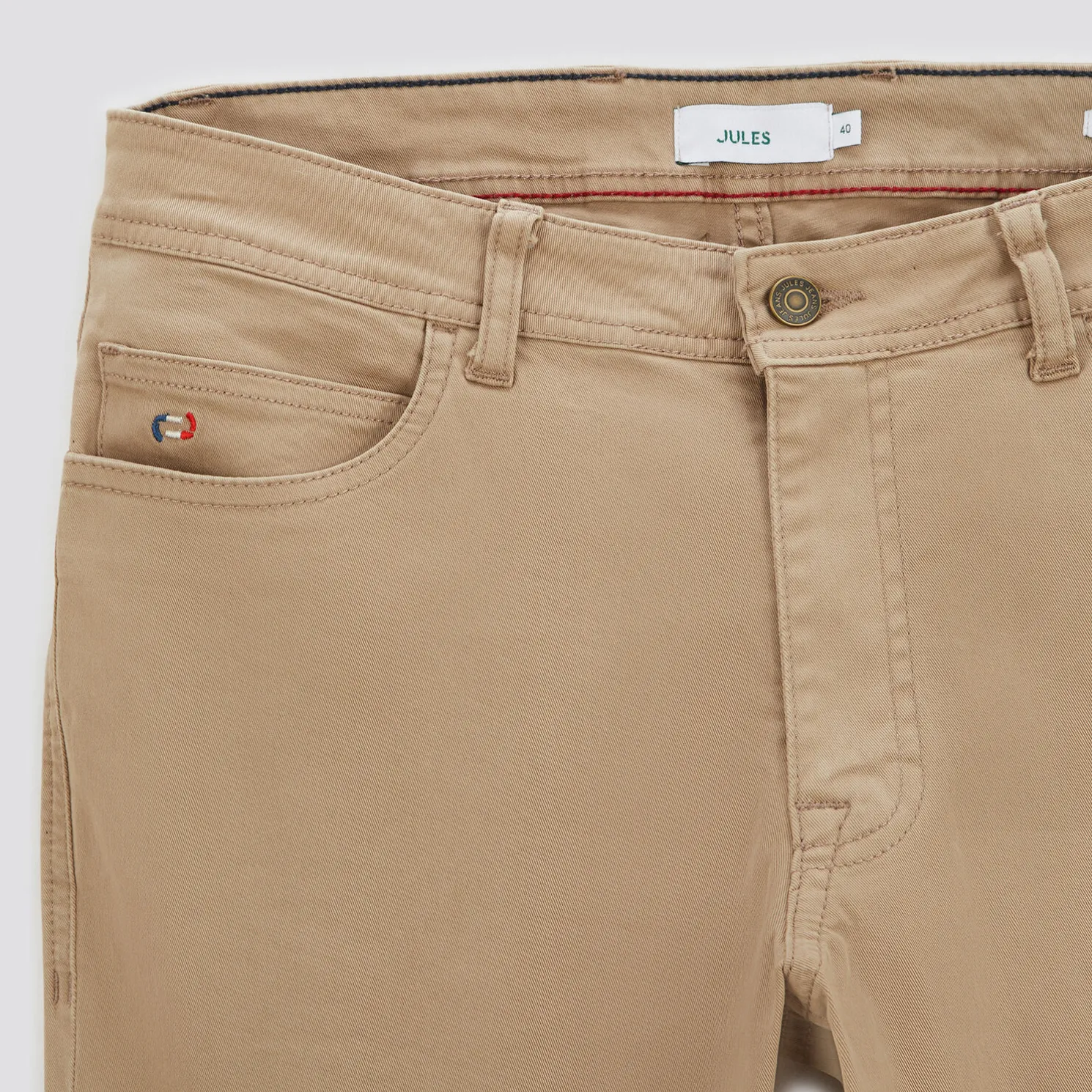 Broek met 5 zakken, Made in Francen