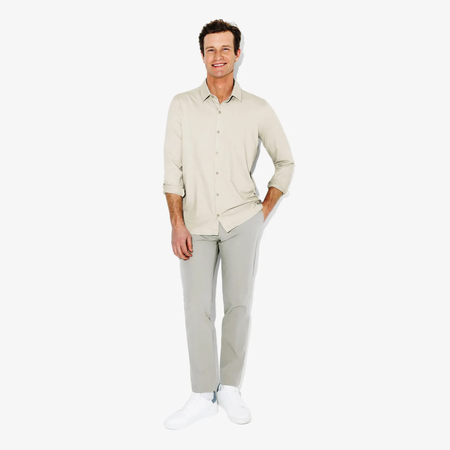 Chemise Urbaine Beige