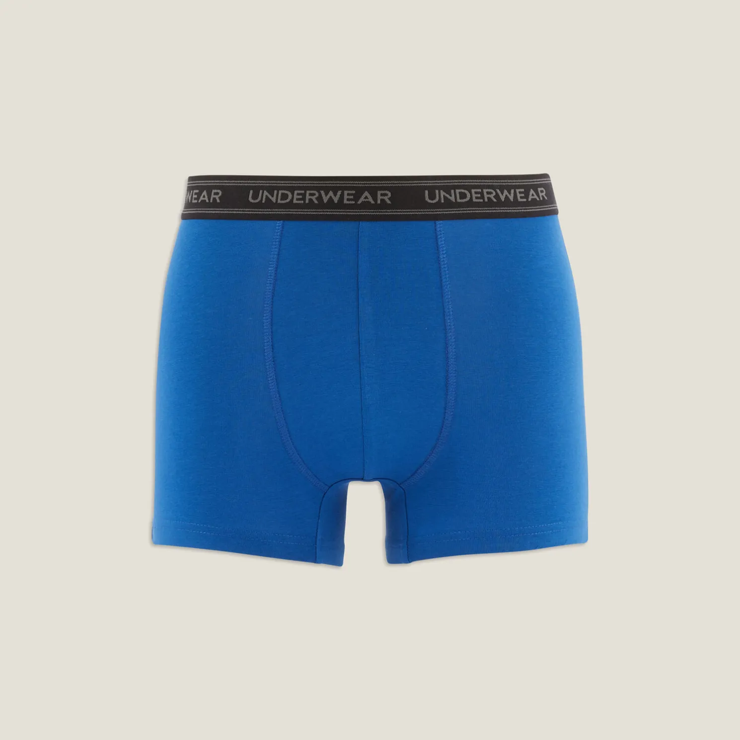 Effen boxer in biokatoen