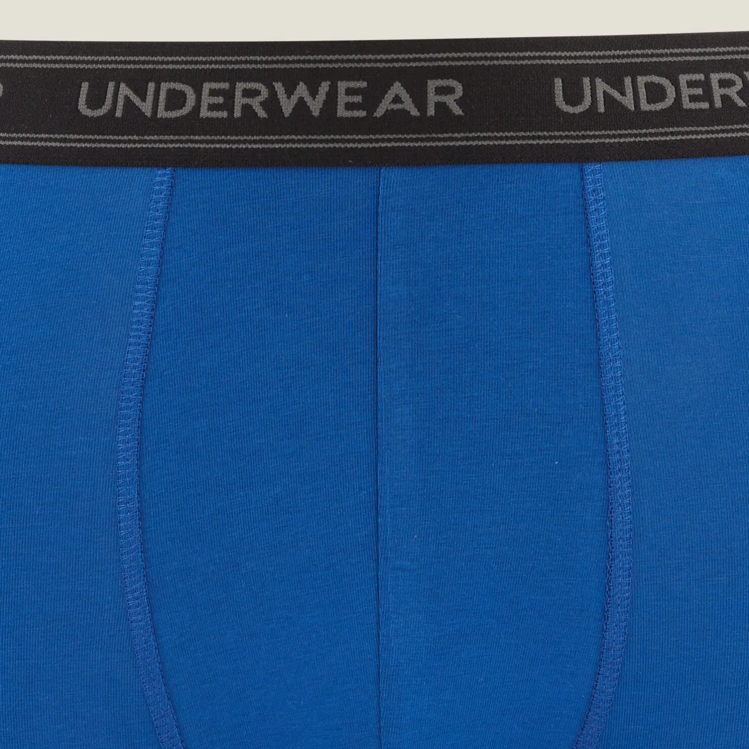 Effen boxer in biokatoen