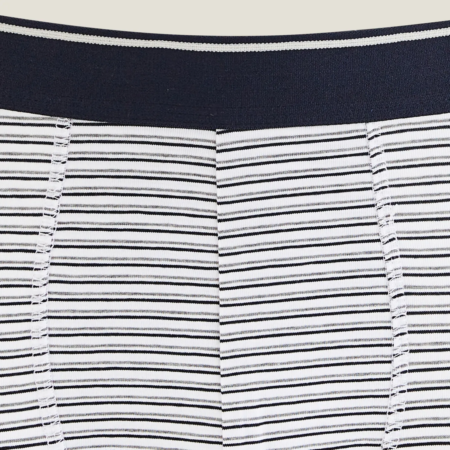 Effen boxer in biokatoen