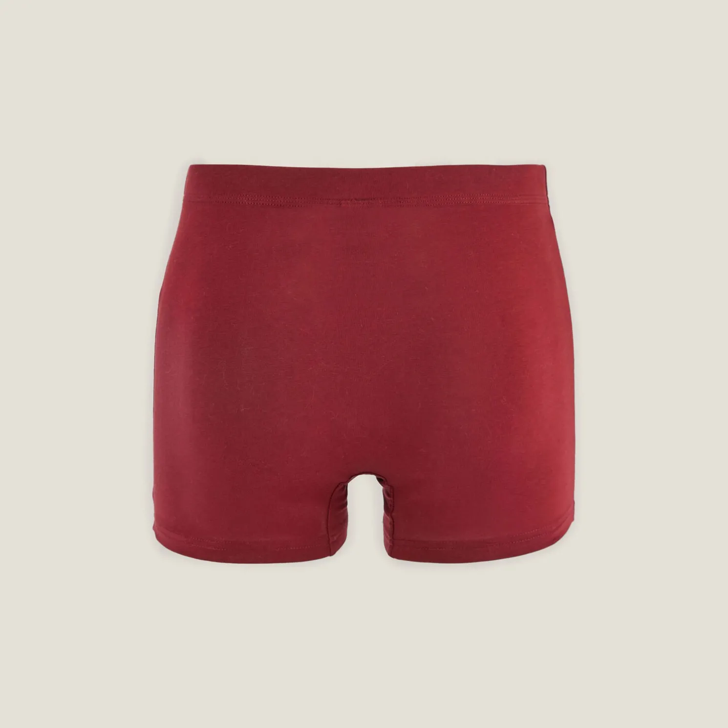 Effen boxer in katoen