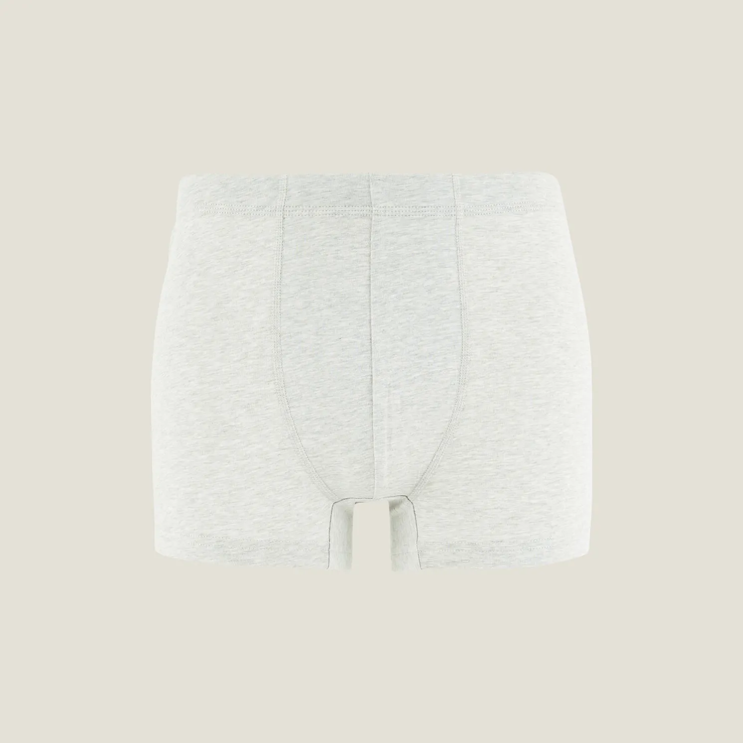 Effen boxer in katoen