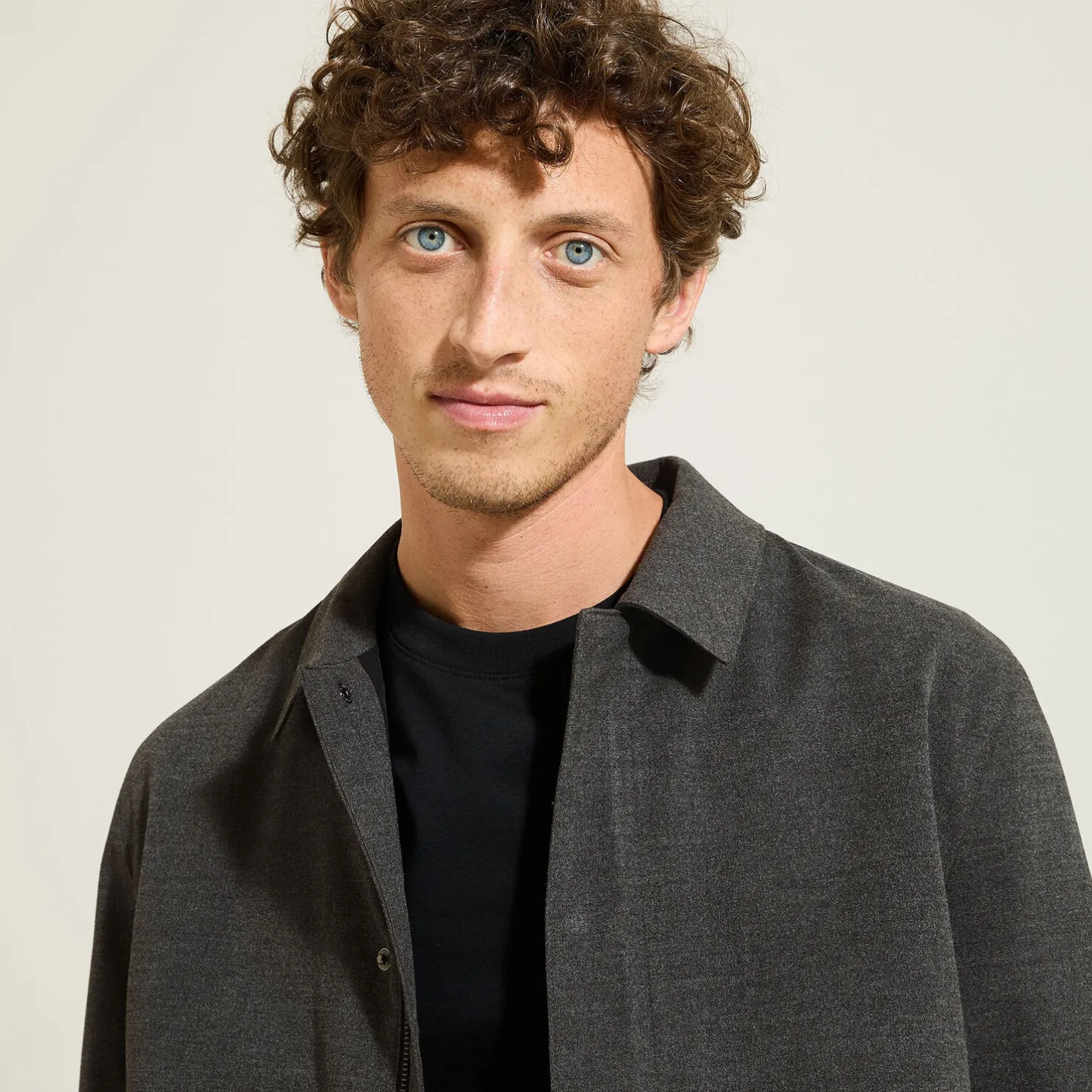 Flanellen vest voor het tussenseizoen