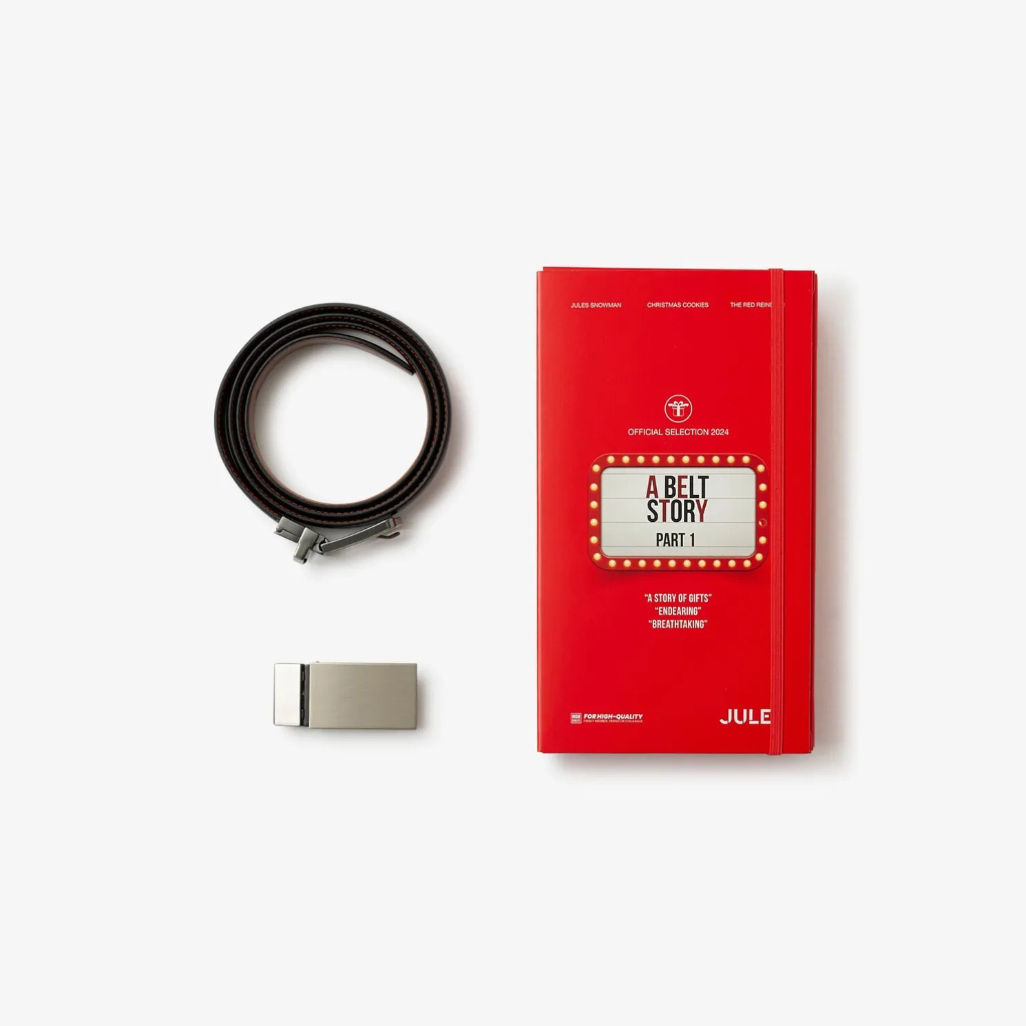 Geschenkbox Engelse versie omkeerbare riem