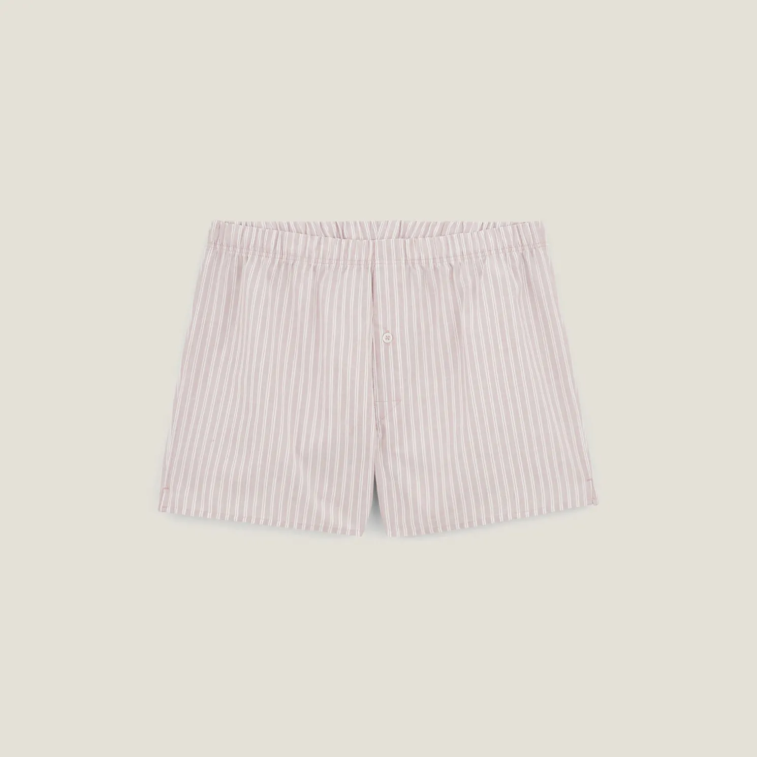 Gestreepte boxershort in biokatoen