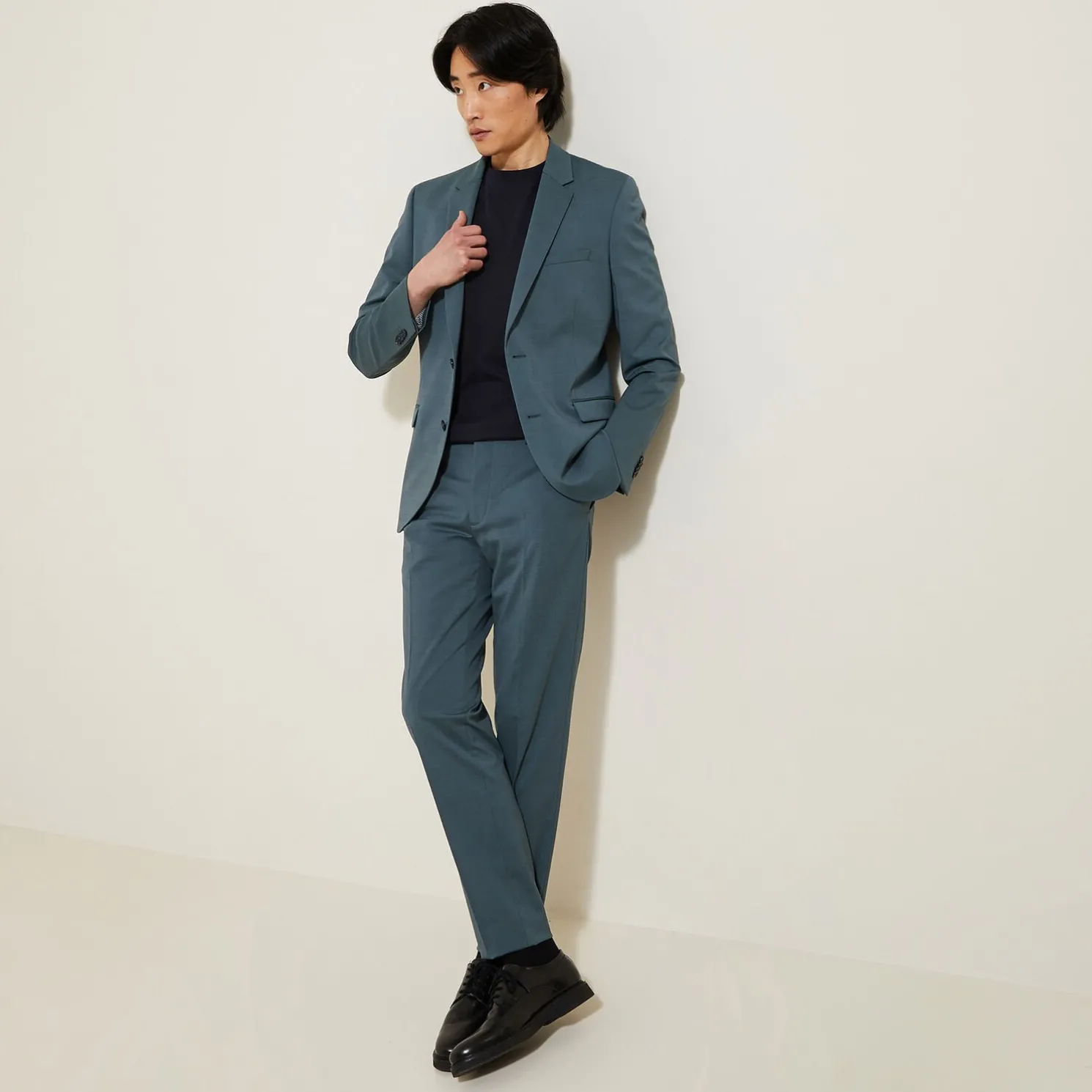 Het pakket slim kostuum - Blauw