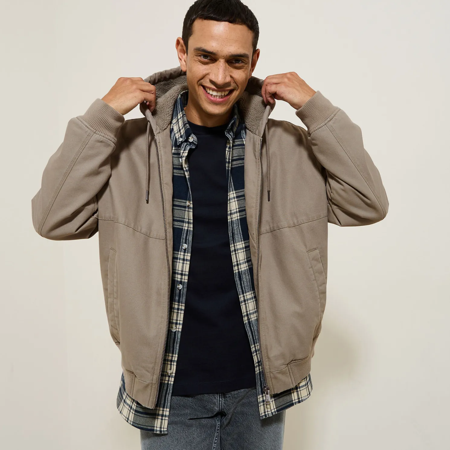 Jack met kap in katoen