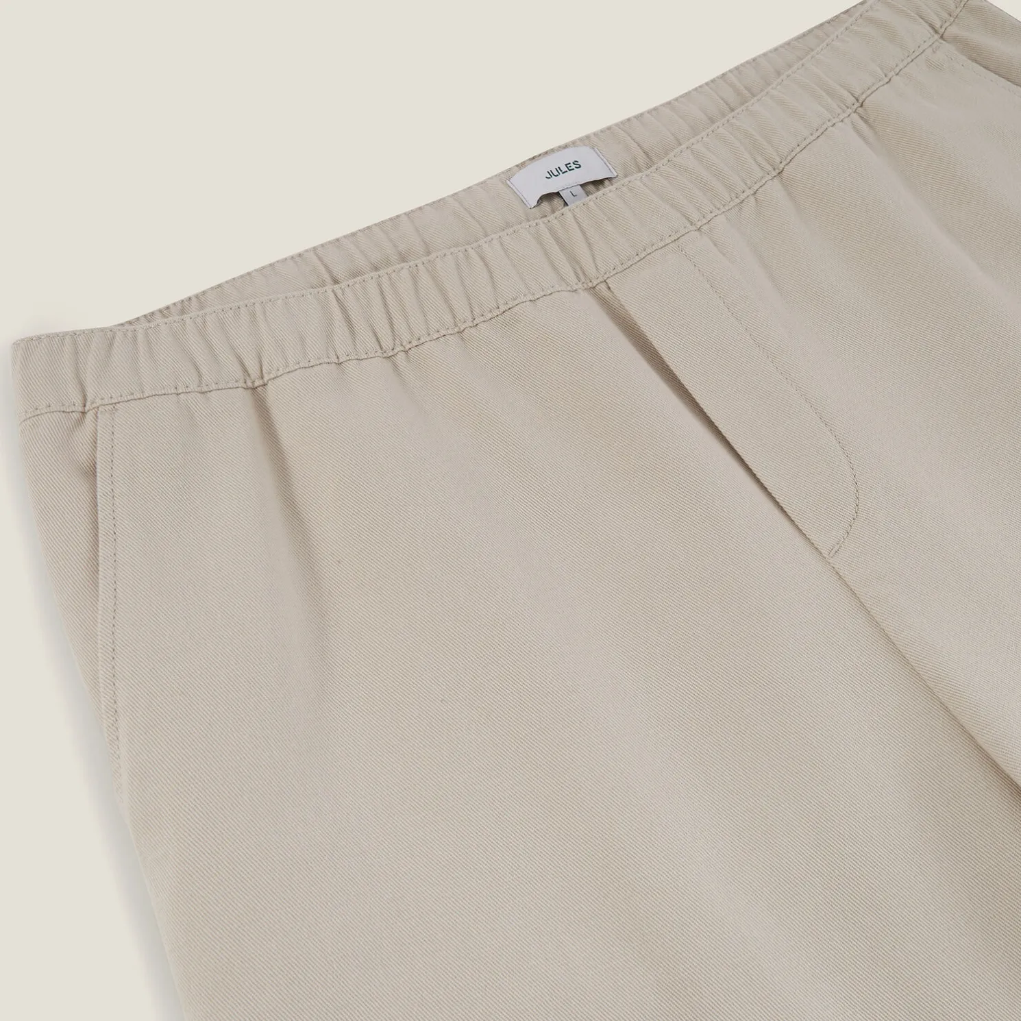 Joggingbroek met linnen