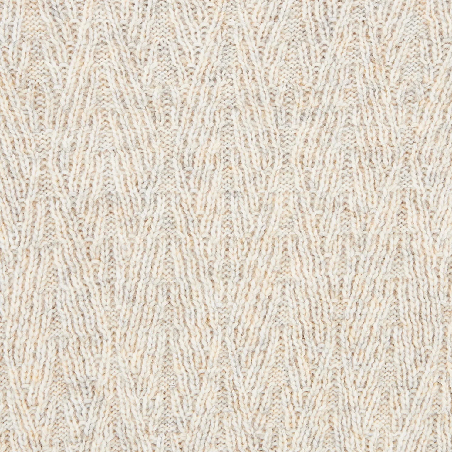 Kabeltrui met ronde hals