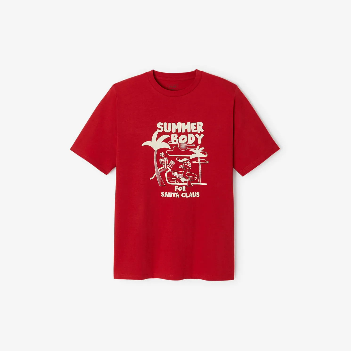 Kerst-T-shirt met ronde hals