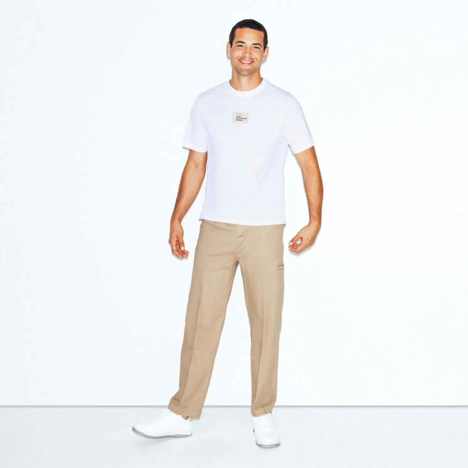 Kerst-T-shirt met ronde hals