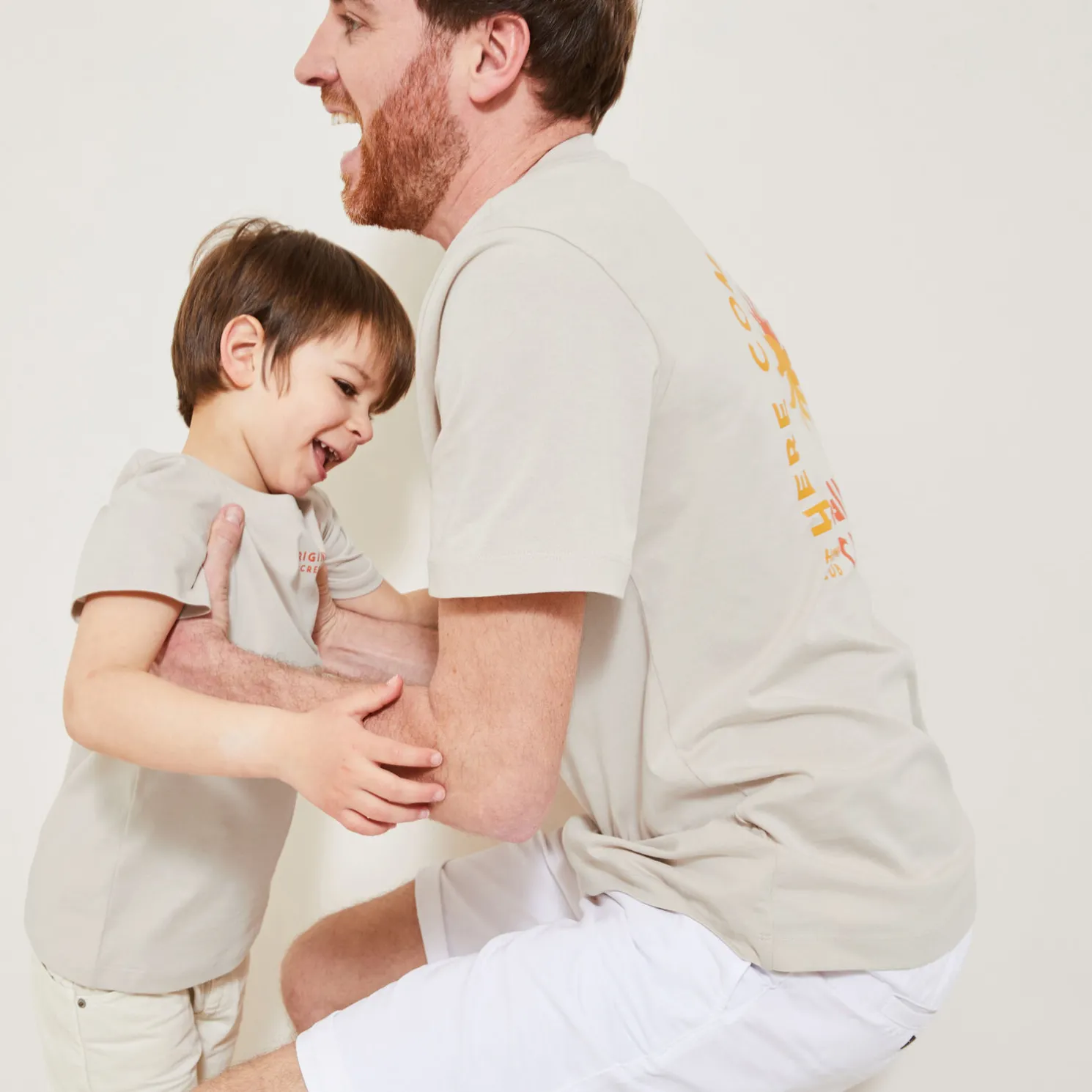 Kinder-T-shirt met print op voor-en achterkant