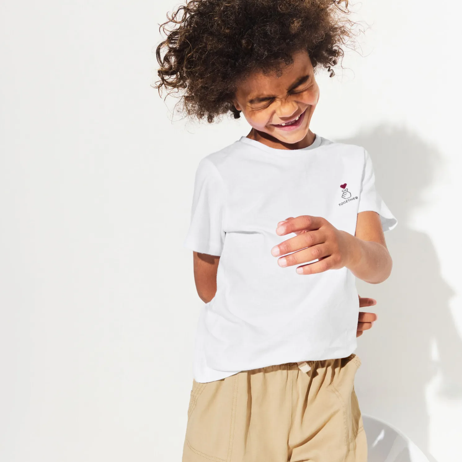 Kinder-T-shirt met ronde hals