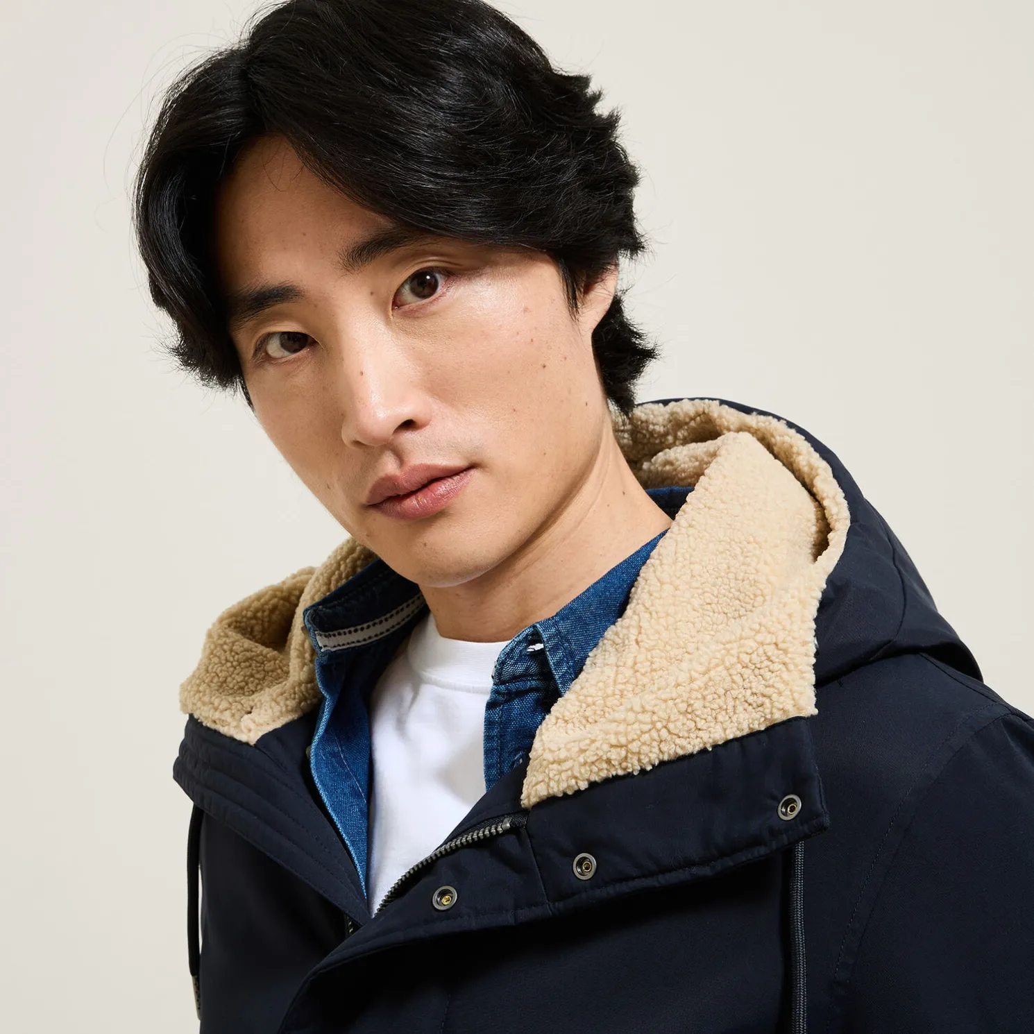 Lange waterafstotende Parka