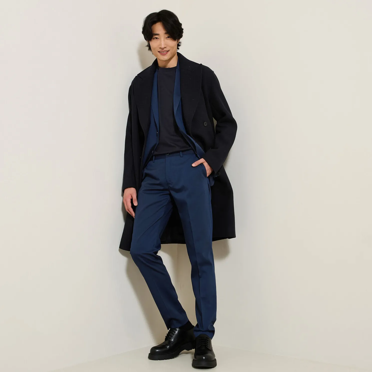 Lange wollen winterjas