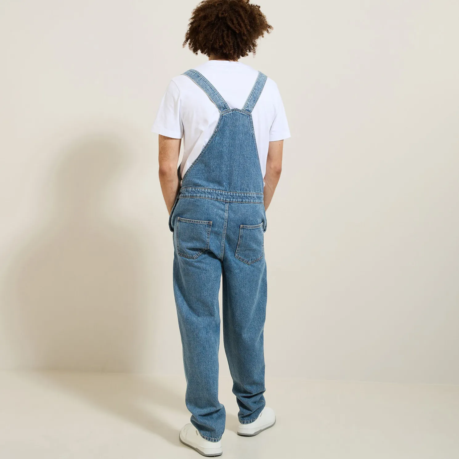 Overall in denim