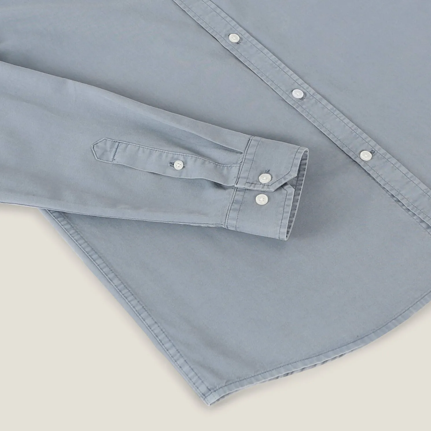 Overhemd van tencelkatoen