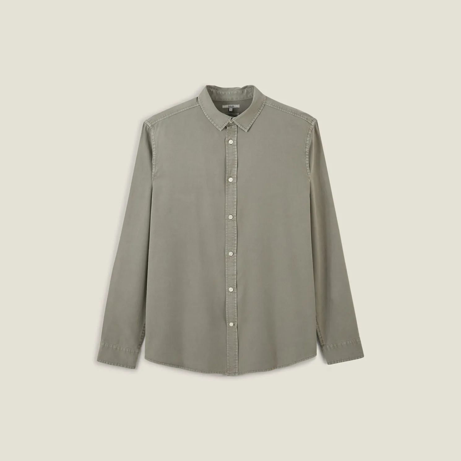 Overhemd van tencelkatoen