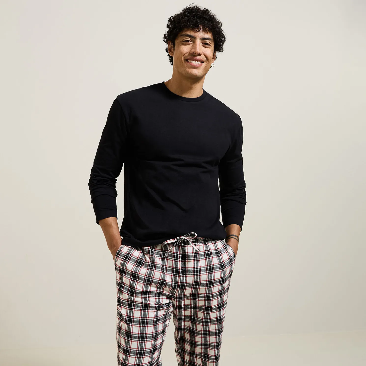 Pyjamaset in flanel
