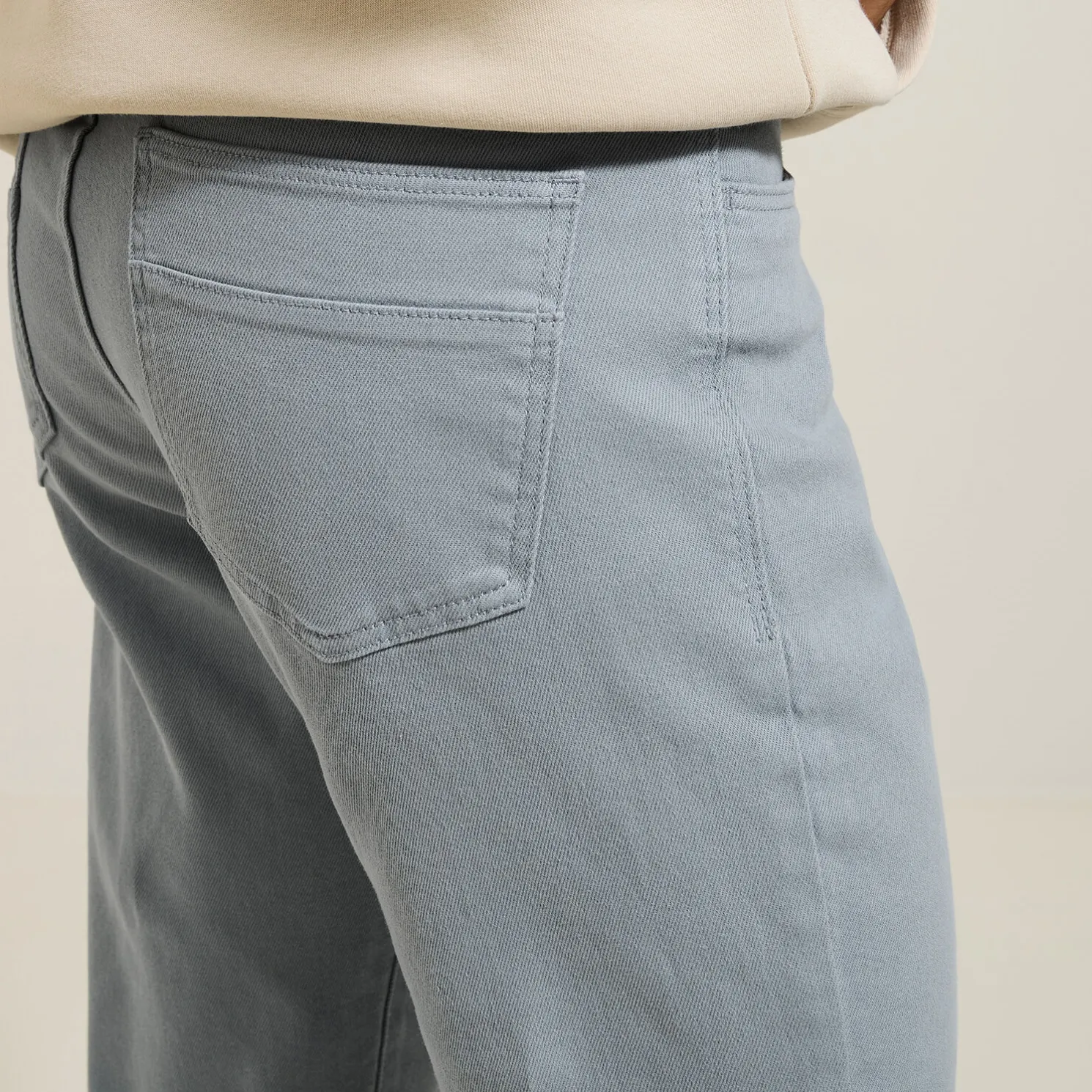 Regular broek met vijf zakken