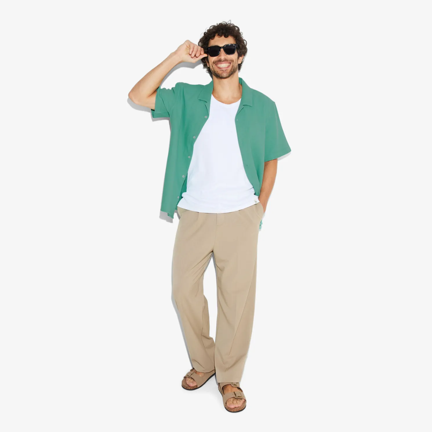 Regular effen hemdje in katoentricot