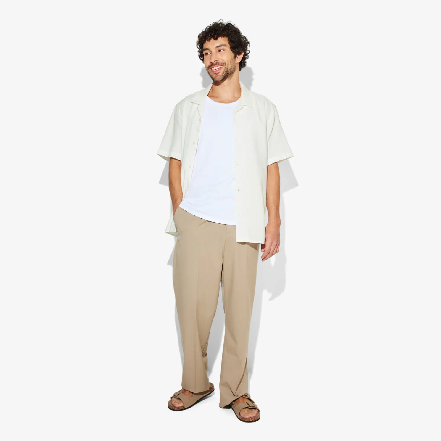 Regular effen hemdje in katoentricot