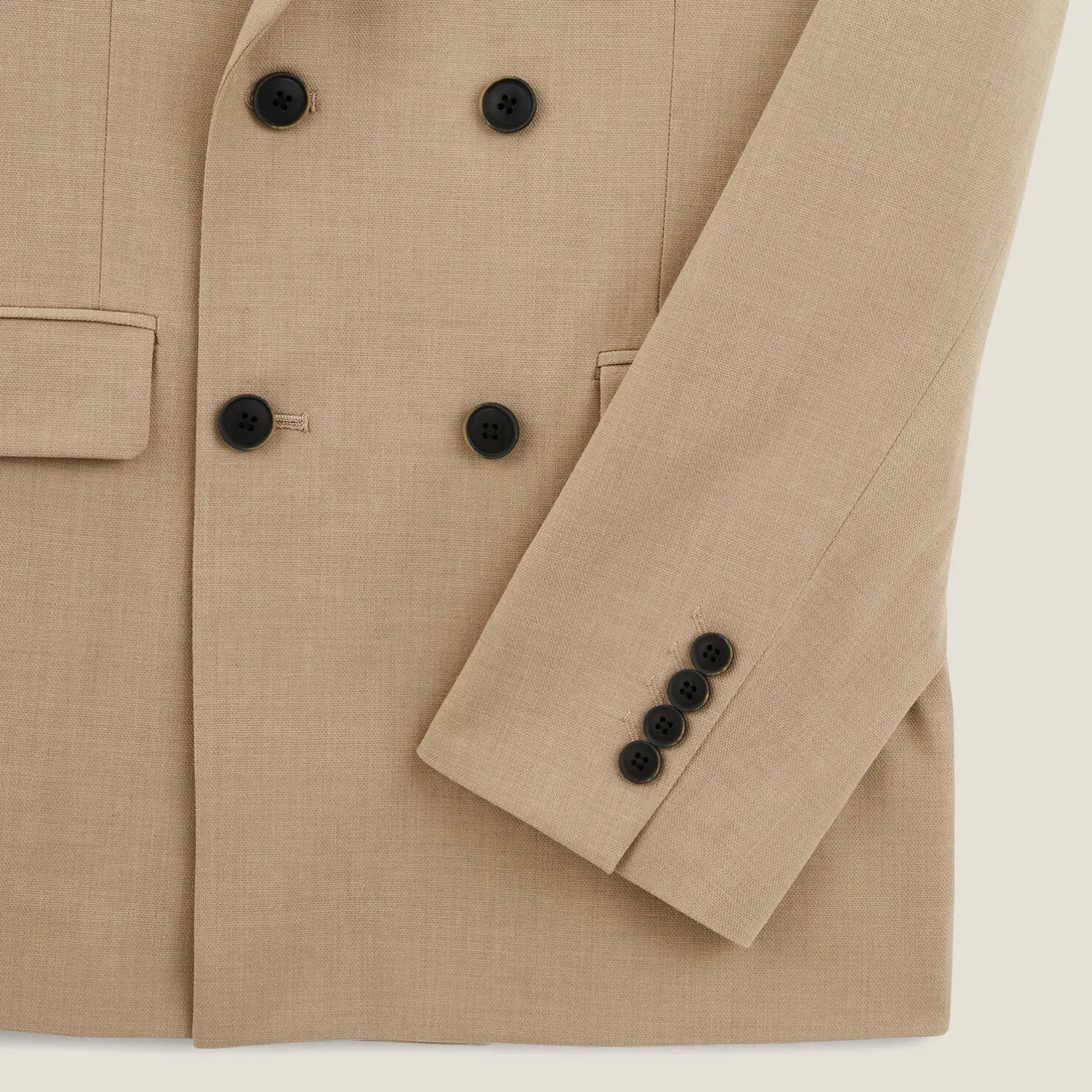 Regular, gekruist vest