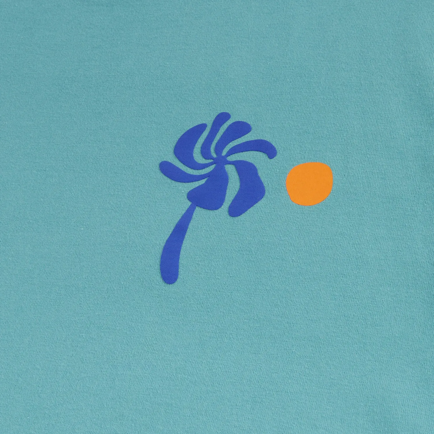 Relax T-shirt met print op voor-en achterkant