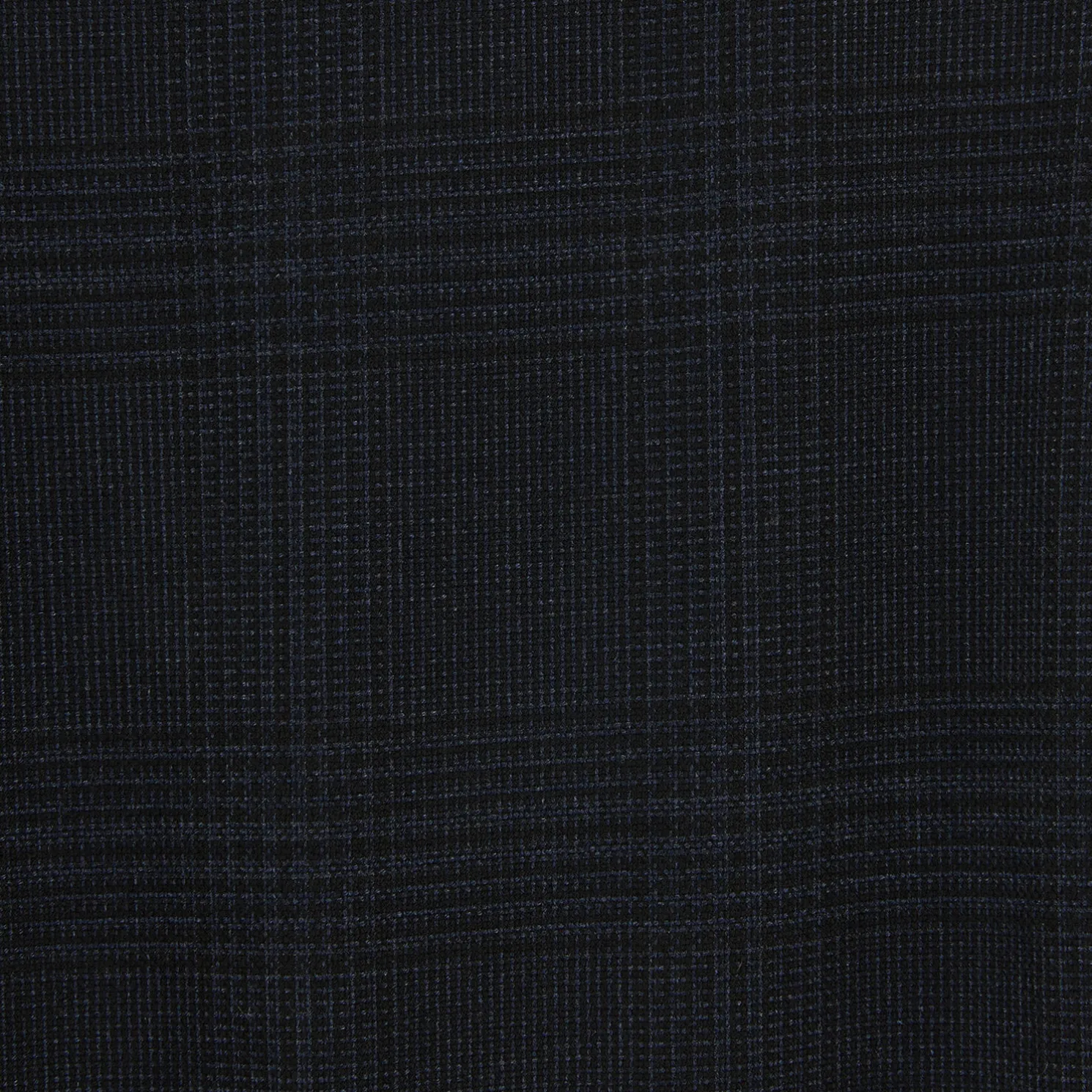 Slim geruite bi-stretch kostuumbroek