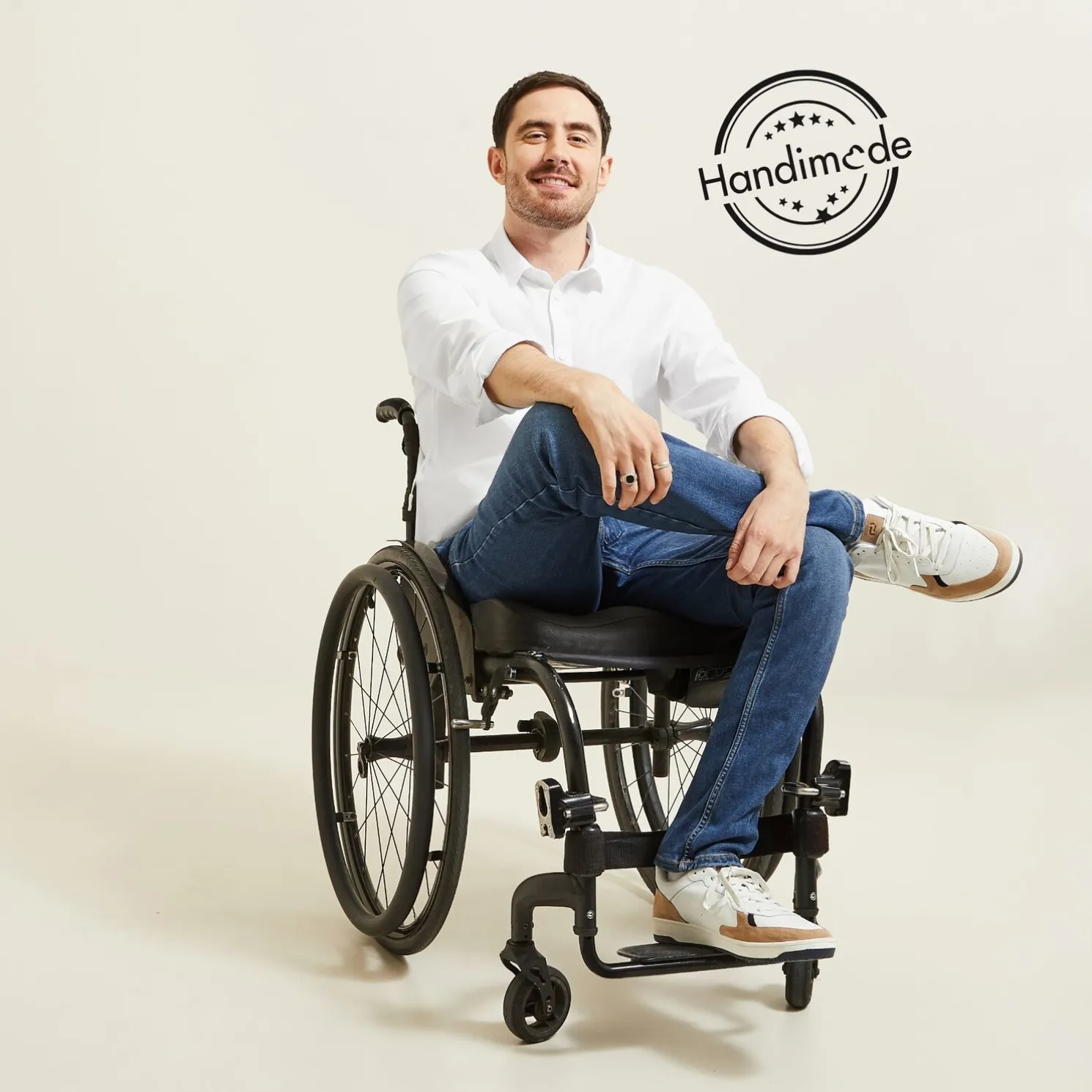 Slim jeans voor personen met beperkte mobiliteit