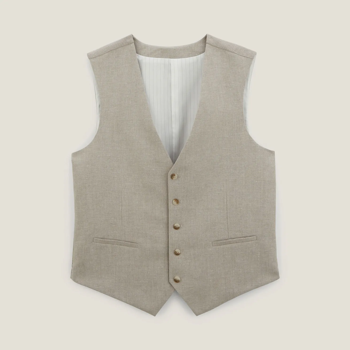 Slim kostuumgilet