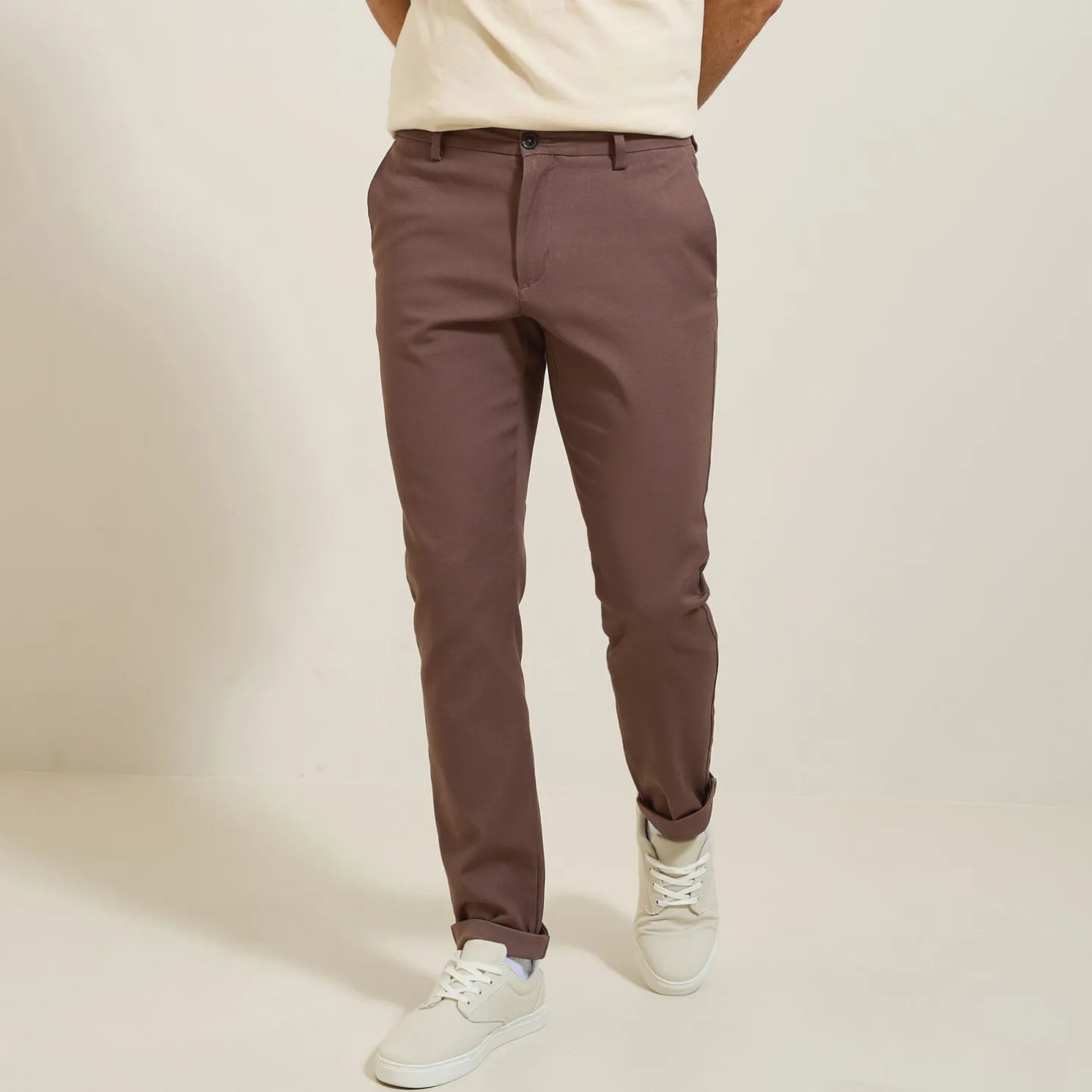 Slim urban chinobroek