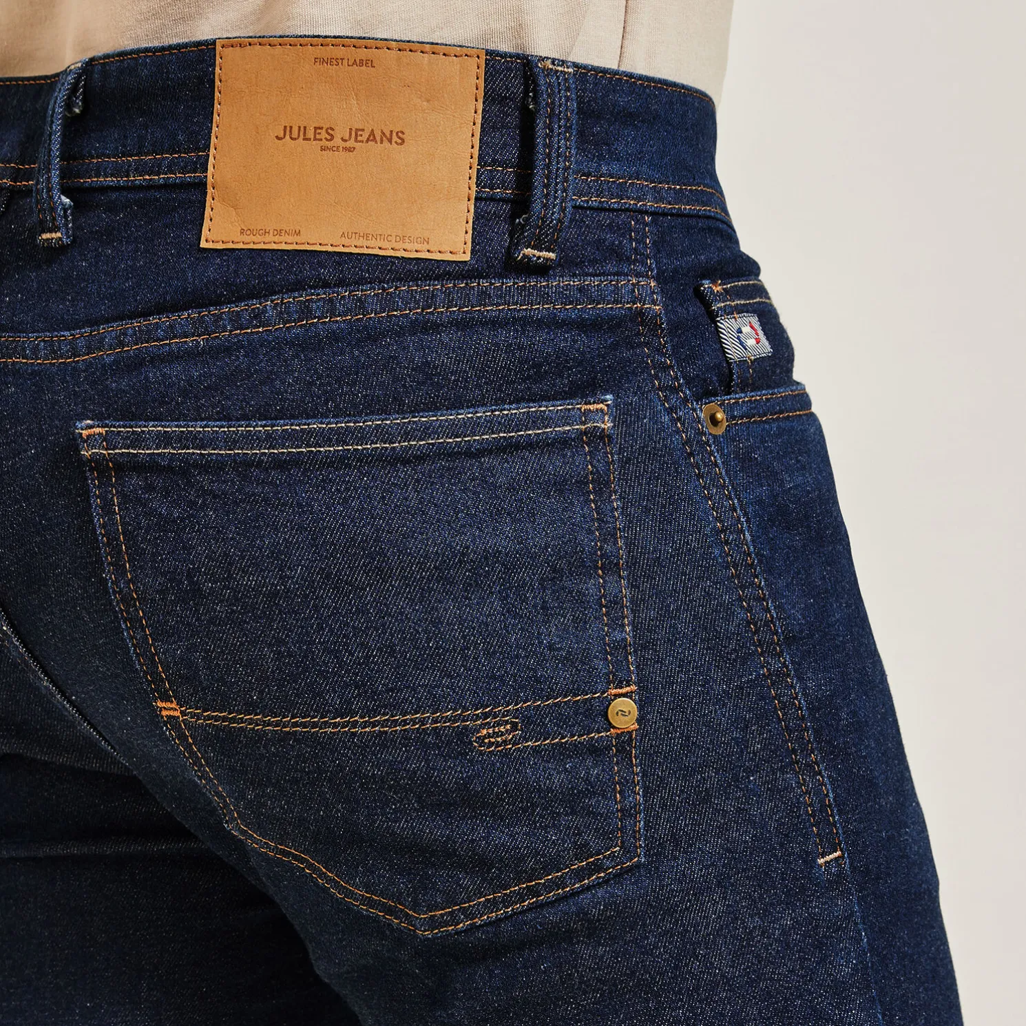Straight cinq/neuf jeans, 3e editie, Made in Franc