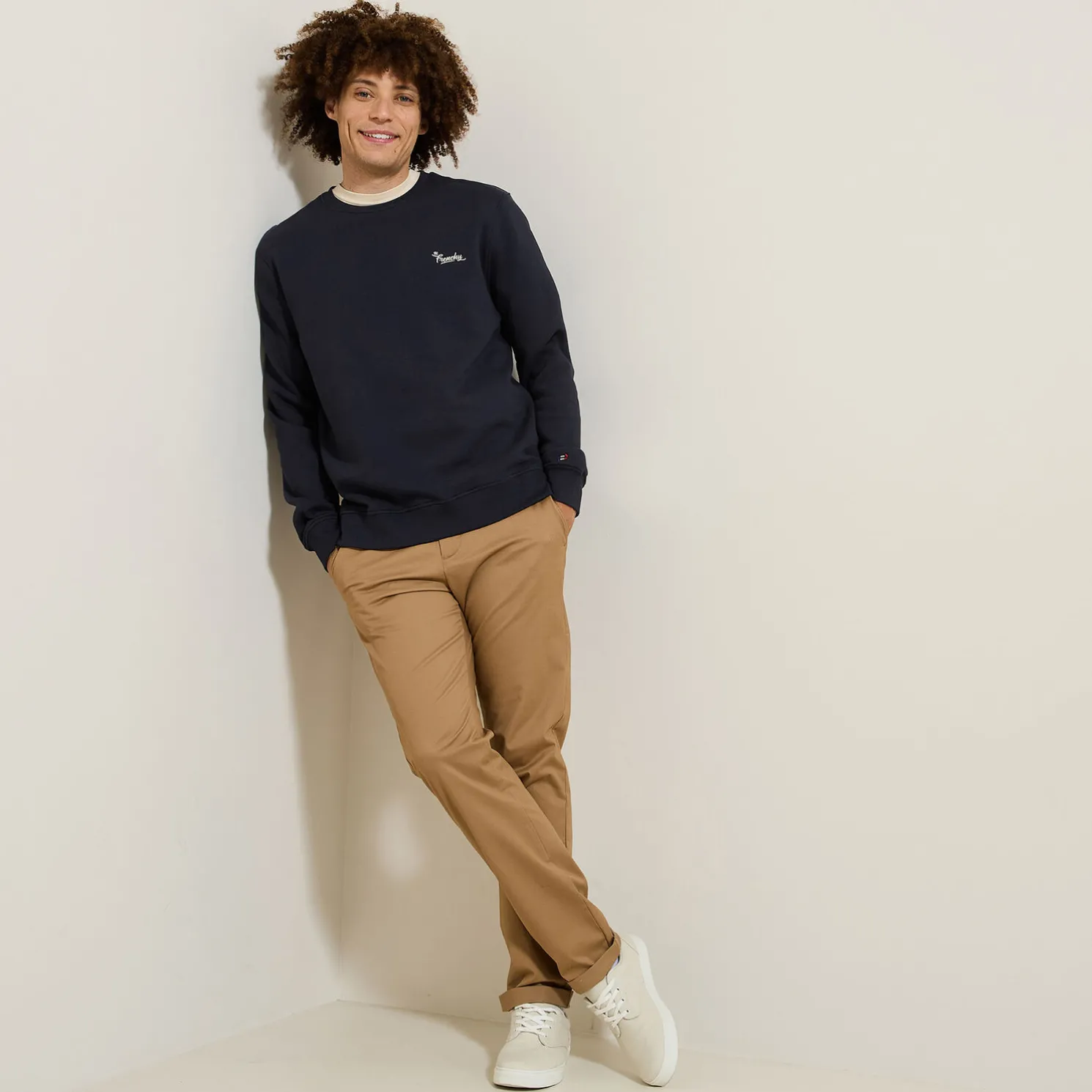 Sweater ronde hals, Made in France