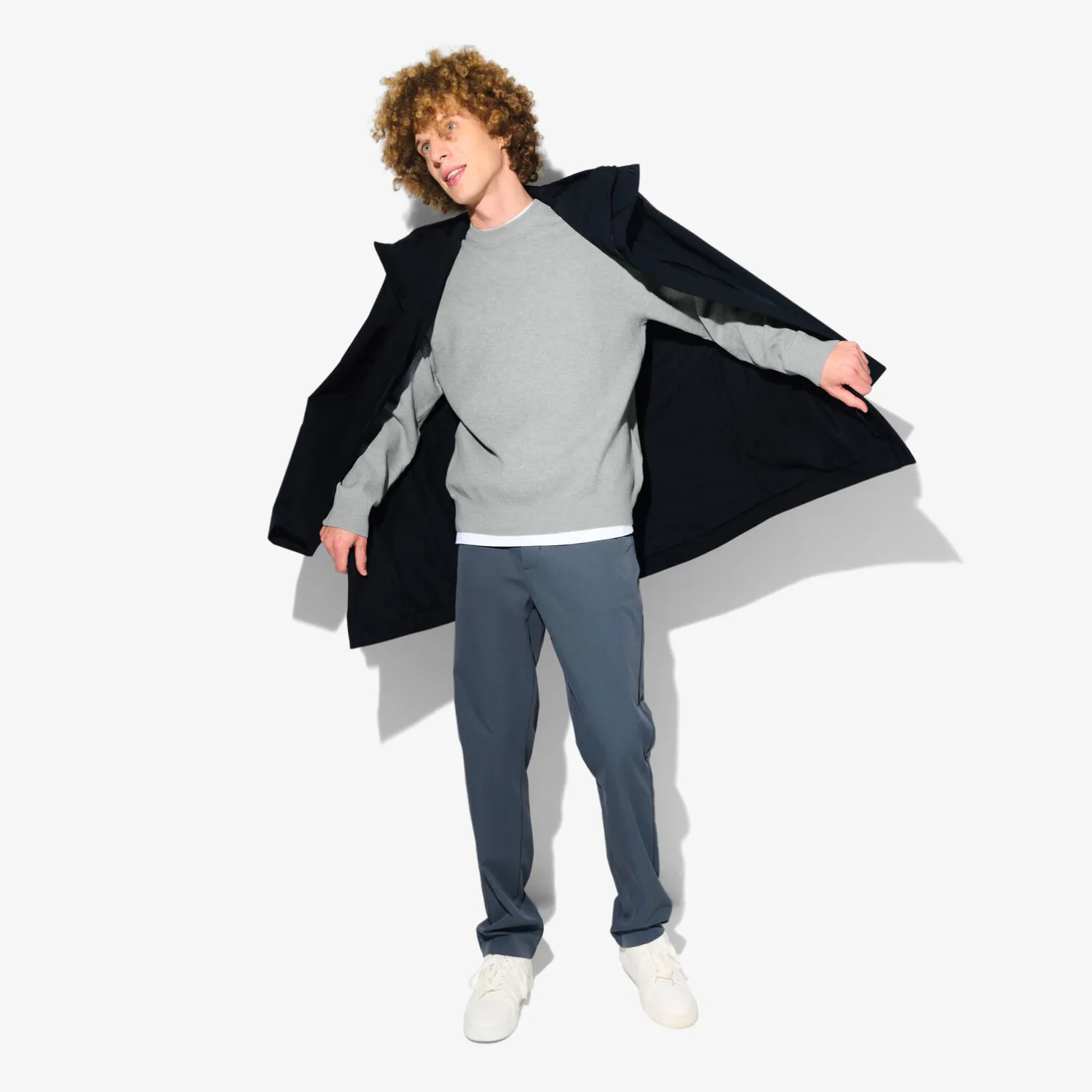 Trui met ronde hals assortiment performance