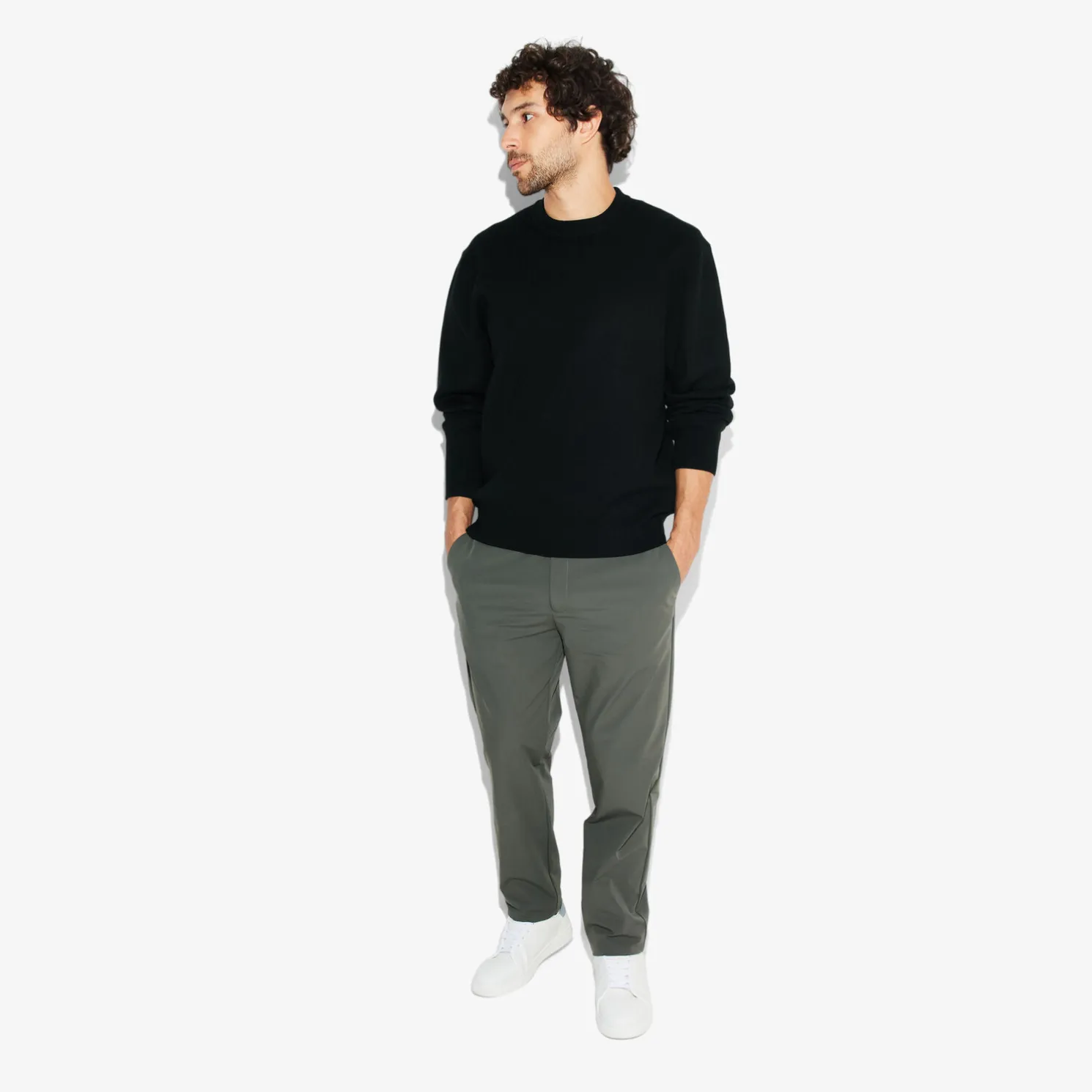 Trui met ronde hals assortiment performance