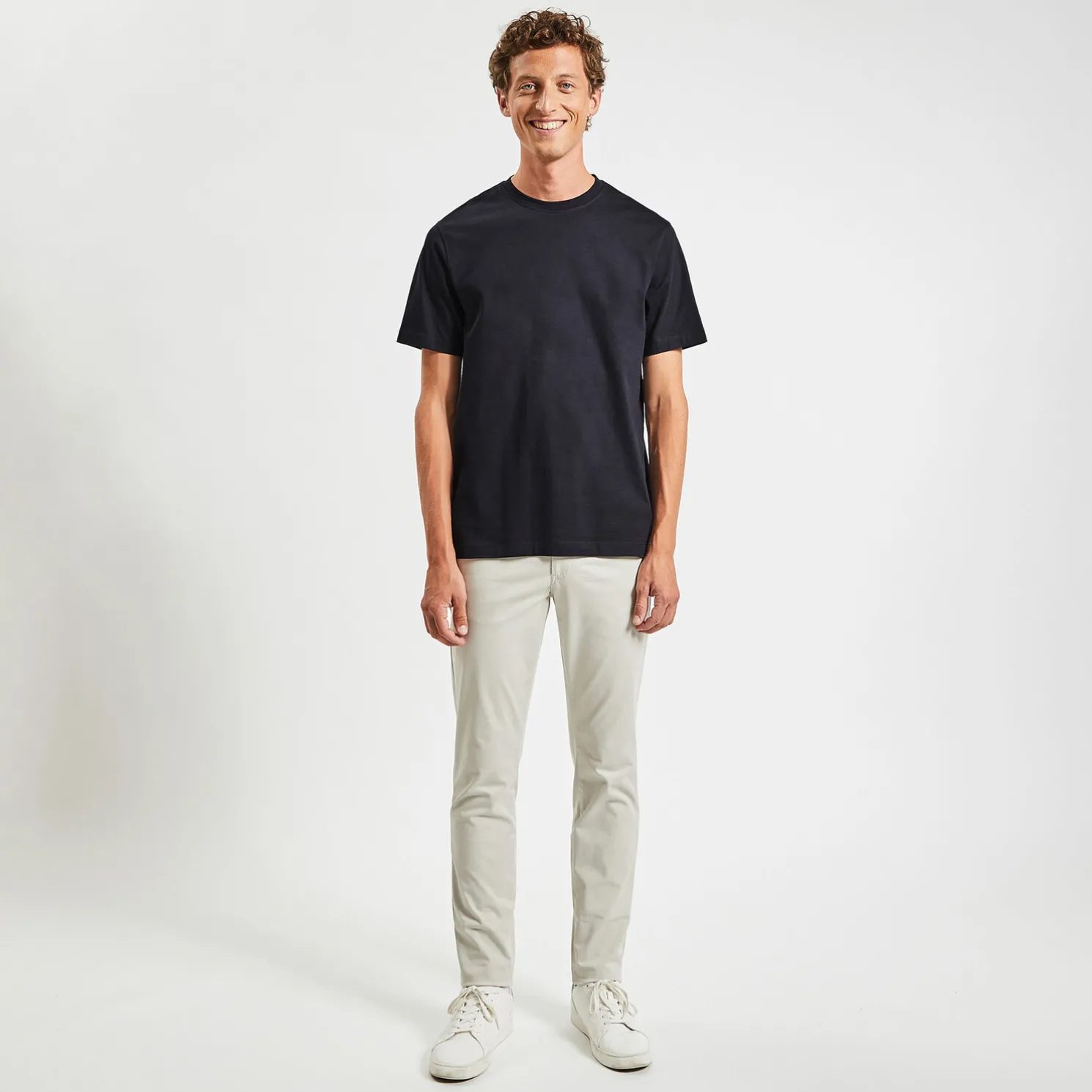 T-shirt 'Le Parfait by JULES' in biologisch katoen