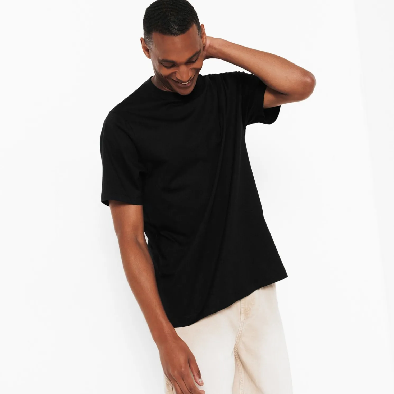 T-shirt 'Le Parfait by JULES' in biologisch katoen