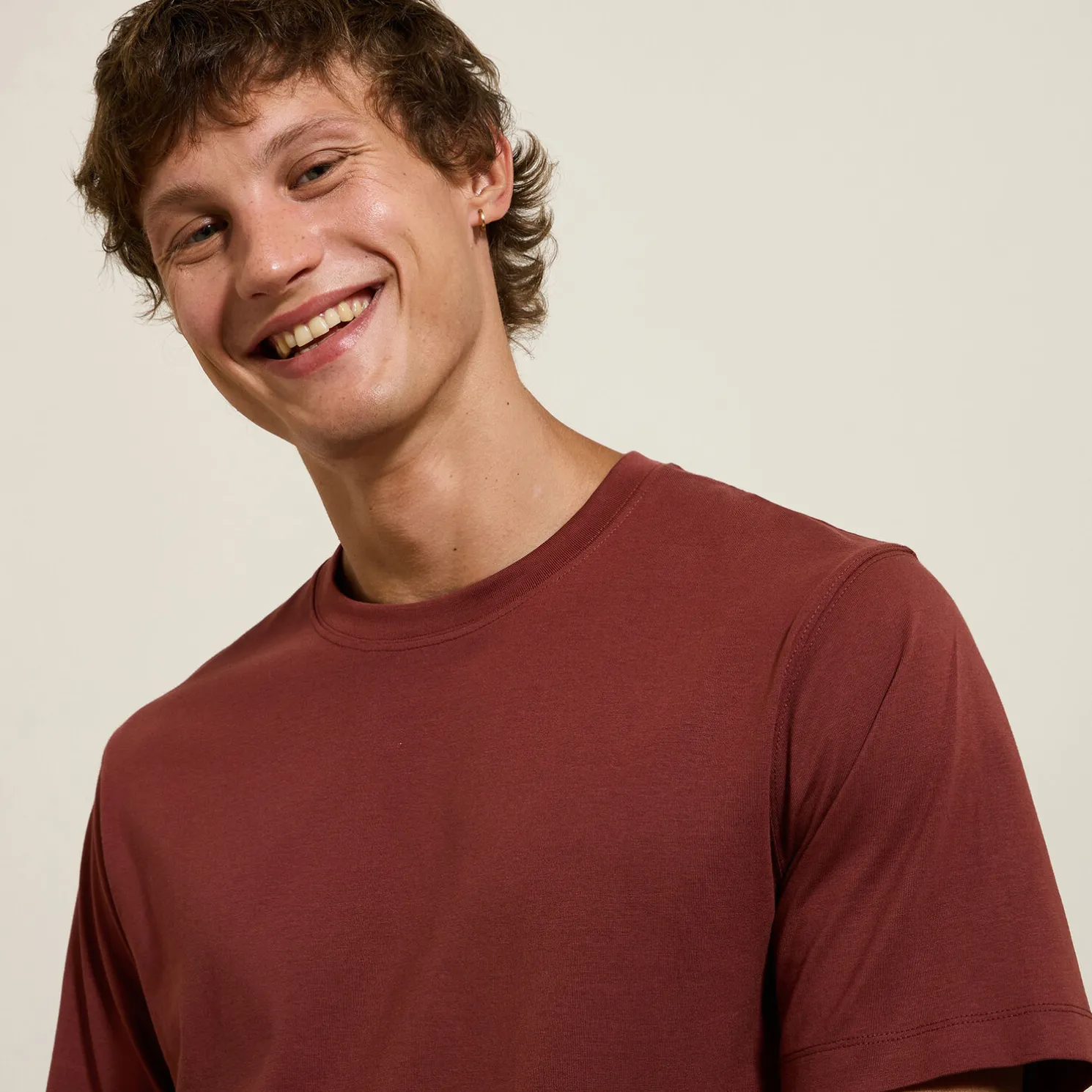 T-shirt 'Le Parfait by JULES' in biologisch katoen