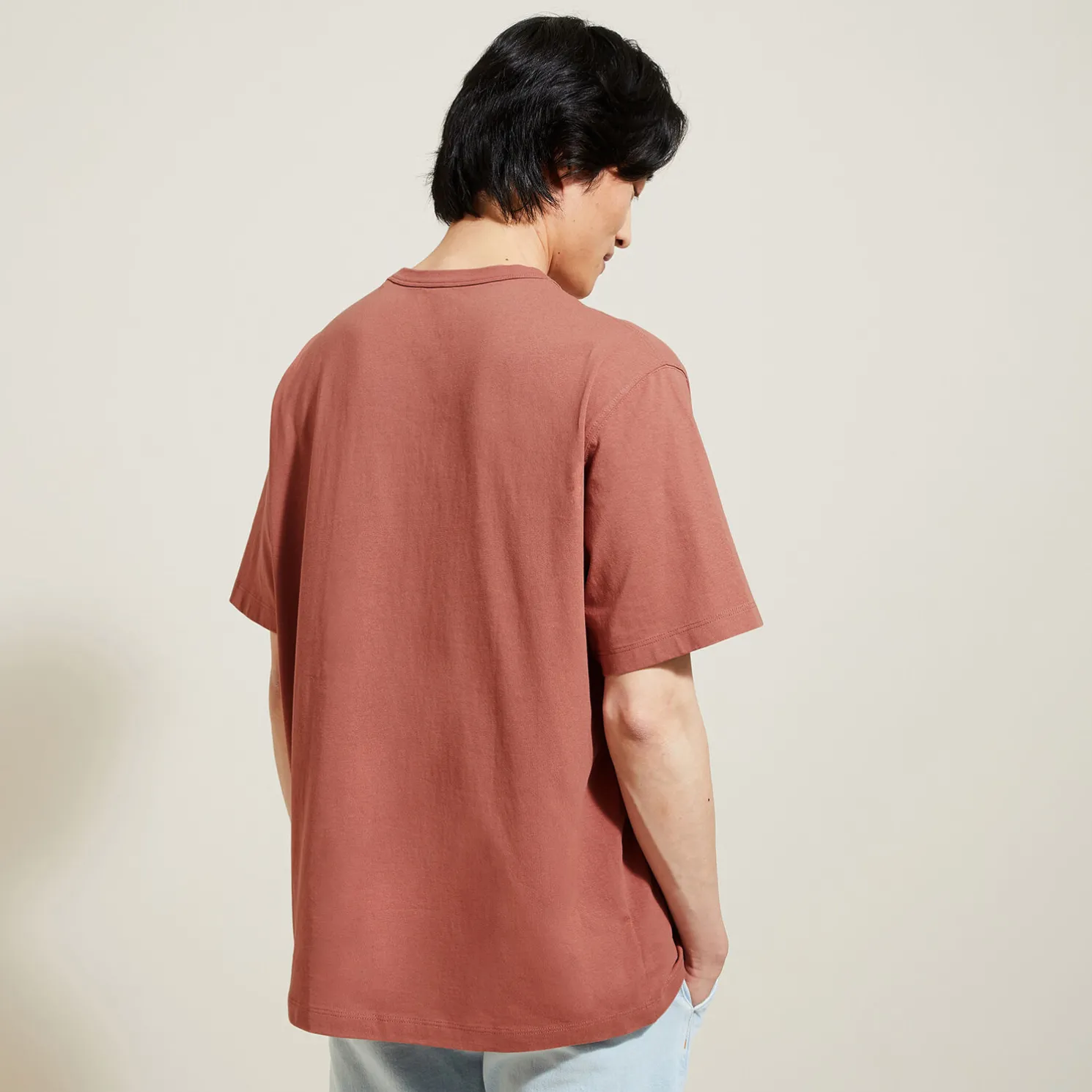 T-shirt met korte mouwen en relaxte snit