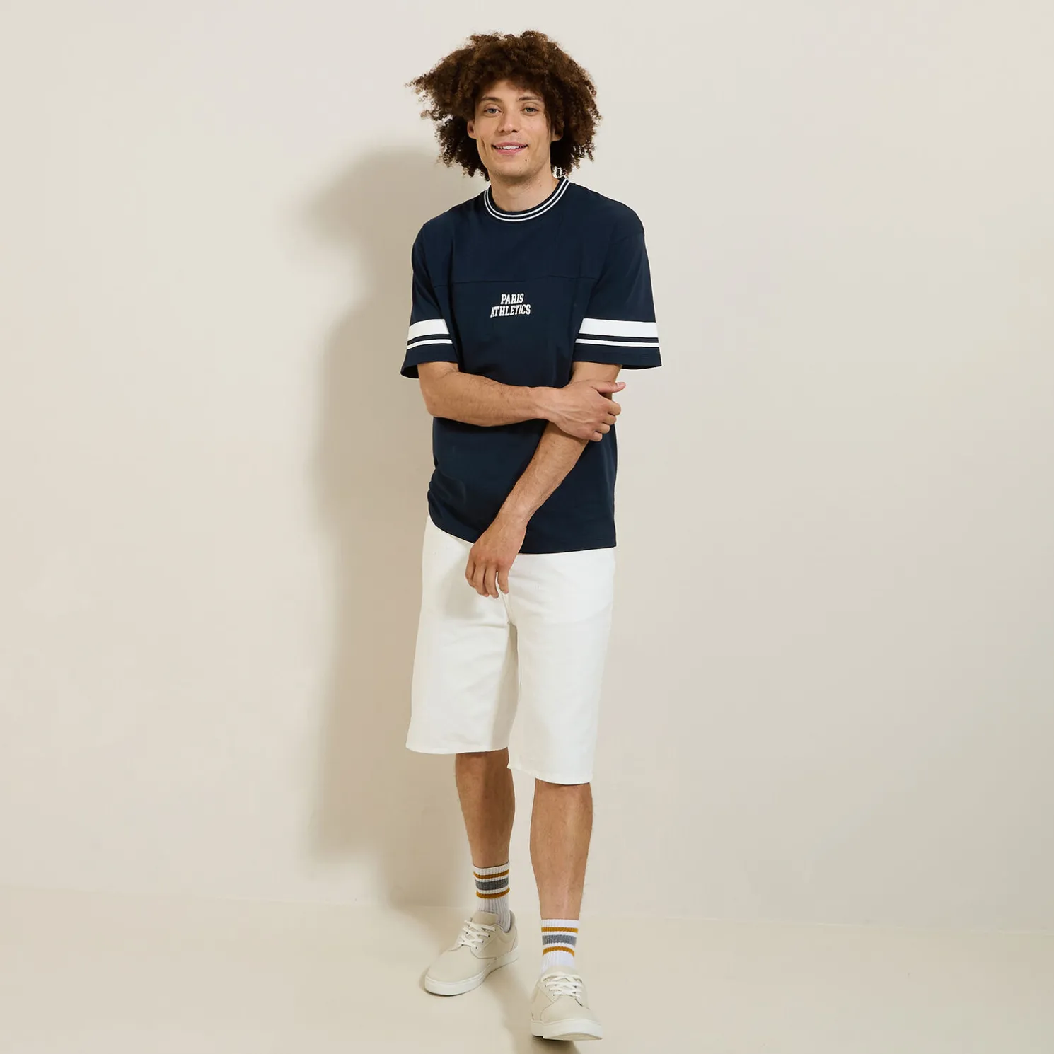 T-shirt met Paris Athletics-print