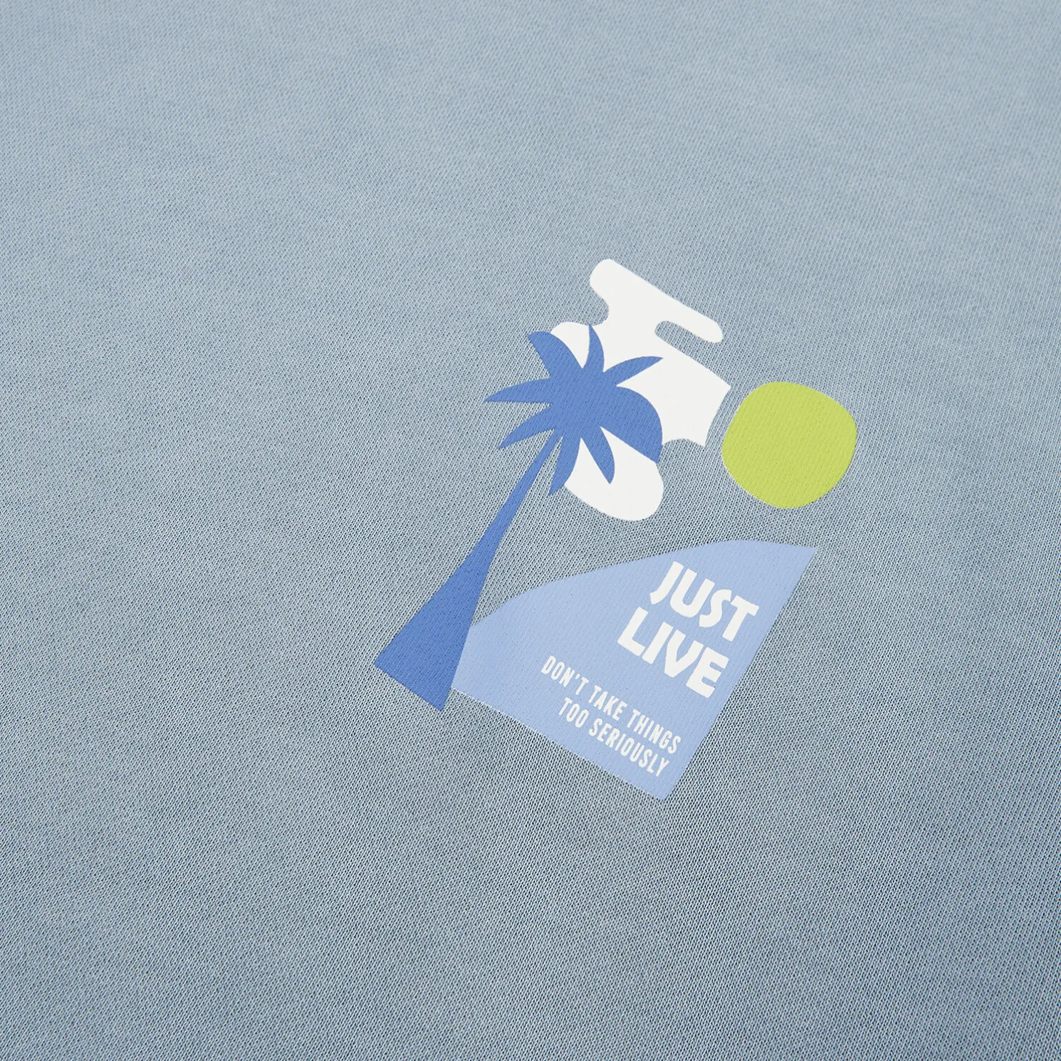 T-shirt met print in molton