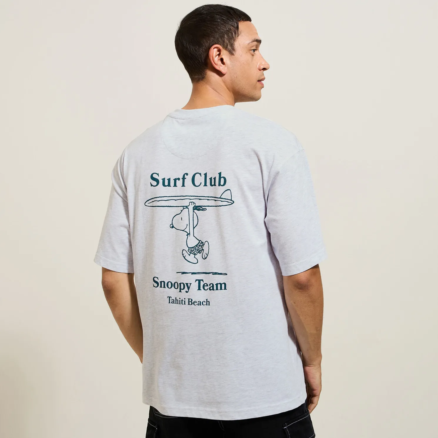 T-shirt met Snoopy Team-print, Peanuts-licentie