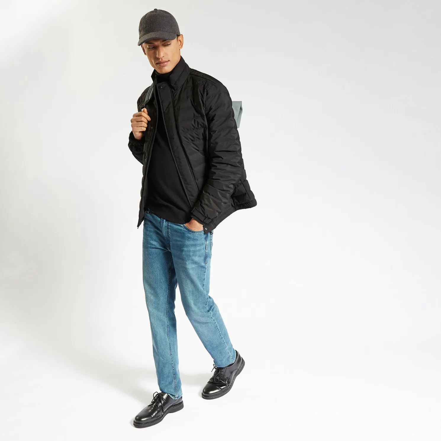 Waterafstotend donsjack